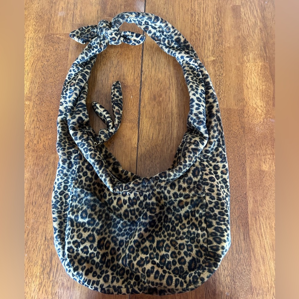 Leopard Print Shoulder Bag